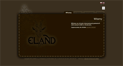 Desktop Screenshot of galanteria-eland.pl